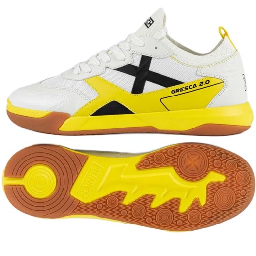 Buty piłkarskie Munich Gresca 2.0 In 3003006 białe ze sklepu ButyModne.pl w kategorii Buty sportowe męskie - zdjęcie 184024929