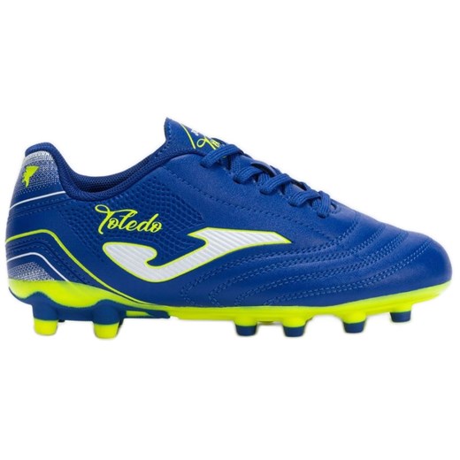 Buty piłkarskie Joma Toledo 2504 Fg TOJW2504FG niebieskie ze sklepu ButyModne.pl w kategorii Buty sportowe dziecięce - zdjęcie 184024965