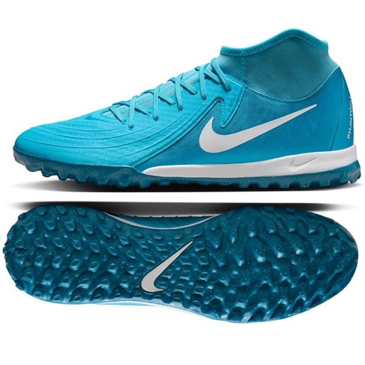 Buty piłkarskie Nike Phantom Luna Ii Academy Tf FJ2566-400 niebieskie ze sklepu ButyModne.pl w kategorii Buty sportowe męskie - zdjęcie 184024986