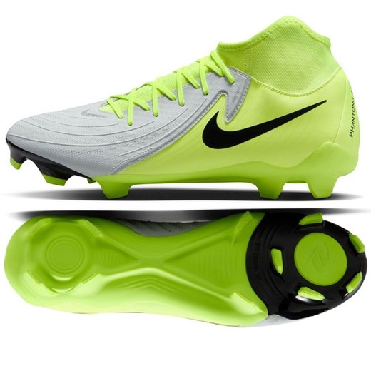 Buty piłkarskie Nike Phantom Luna Ii Academy FG/ Mg FD6725-003 zielone ze sklepu ButyModne.pl w kategorii Buty sportowe męskie - zdjęcie 184024995