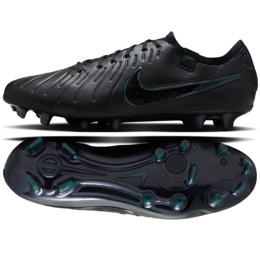 Buty piłkarskie Nike Tiempo Legend 10 Elite Fg DV4328-002 czarne ze sklepu ButyModne.pl w kategorii Buty sportowe męskie - zdjęcie 184024997