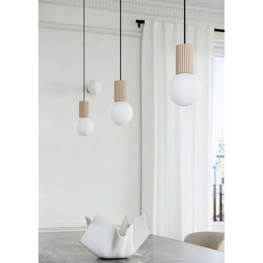 Nowoczesna lampa wisząca taupe -K599-Buble Lumes One Size Edinos.pl
