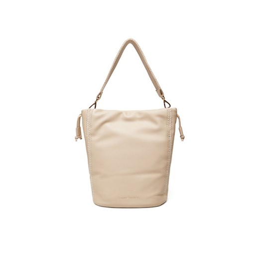 Torebka Tommy Hilfiger Th Soft Summer Bucket AW0AW17540 Beżowy ze sklepu eobuwie.pl w kategorii Torebki damskie - zdjęcie 184026039
