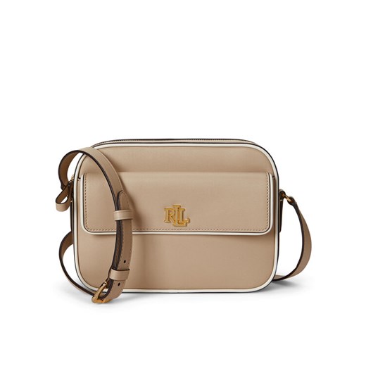 Torebka LAUREN RALPH LAUREN 431958983003 Beżowy ze sklepu eobuwie.pl w kategorii Listonoszki - zdjęcie 184026077