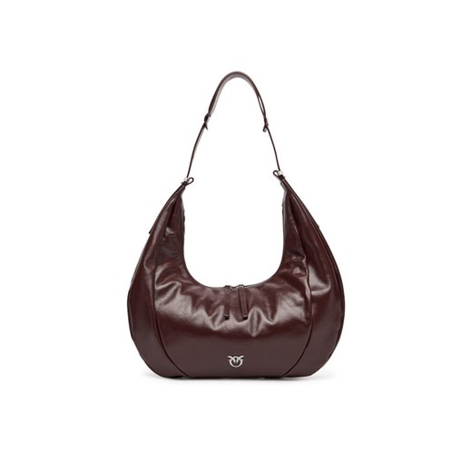 Torebka PINKO Slouchy Hobo Big PE 25 PLTT 104295 A26J Bordowy ze sklepu eobuwie.pl w kategorii Torebki damskie - zdjęcie 184026079
