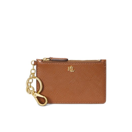 Etui na karty kredytowe LAUREN RALPH LAUREN 432966789007 Brązowy ze sklepu eobuwie.pl w kategorii Etui - zdjęcie 184026085