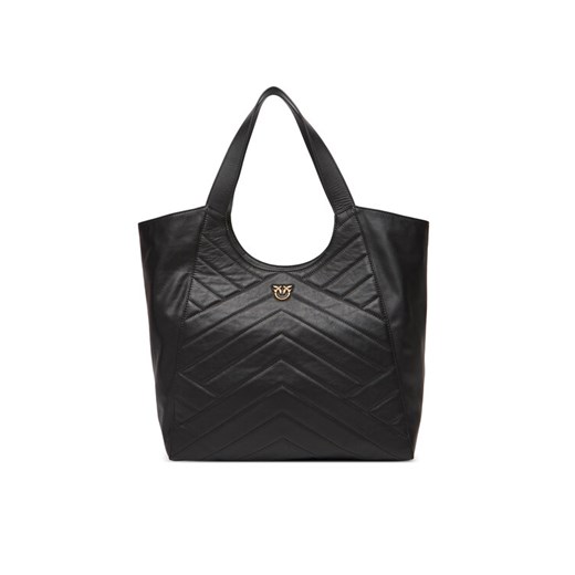 Torebka PINKO Tote Bag PE 25 PLTT 104536 A2AO Czarny ze sklepu eobuwie.pl w kategorii Torby Shopper bag - zdjęcie 184026088