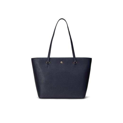 LAUREN RALPH LAUREN Torebka 431924351007 Granatowy ze sklepu MODIVO w kategorii Torby Shopper bag - zdjęcie 184026666