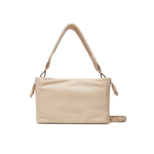 Tommy Hilfiger Torebka Th Soft Summer Mini Bucket AW0AW17541 Beżowy ze sklepu MODIVO w kategorii Listonoszki - zdjęcie 184026688