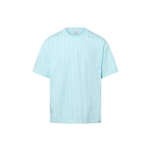 Karl Kani Koszulka męska Mężczyźni Bawełna miętowy w paski ze sklepu vangraaf w kategorii T-shirty męskie - zdjęcie 184027337