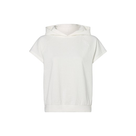 Opus Damski sweter z kapturem - Gajum Kobiety écru jednolity ze sklepu vangraaf w kategorii Bluzy damskie - zdjęcie 184027347