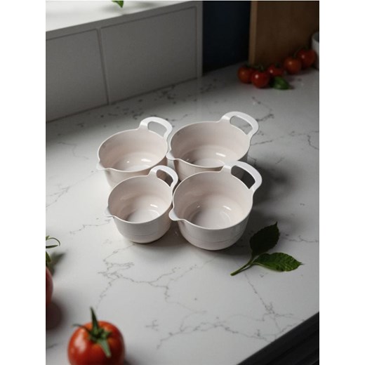 Sinsay - Miski z uchwytem 4 pack - szary ze sklepu Sinsay w kategorii Miski - zdjęcie 184029356