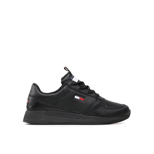 Sneakersy Tommy Jeans Flexi Runner Ess EM0EM01080 Czarny Tommy Jeans 41 eobuwie.pl
