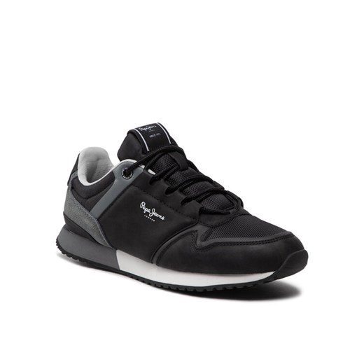 Sneakersy Pepe Jeans Tour Urban PMS30884 Czarny ze sklepu eobuwie.pl w kategorii Półbuty męskie - zdjęcie 184029398