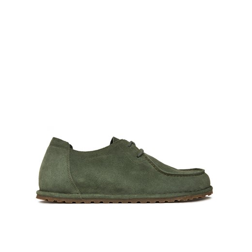 Półbuty Birkenstock Utti Lace 1030109 Zielony ze sklepu eobuwie.pl w kategorii Półbuty męskie - zdjęcie 184030065