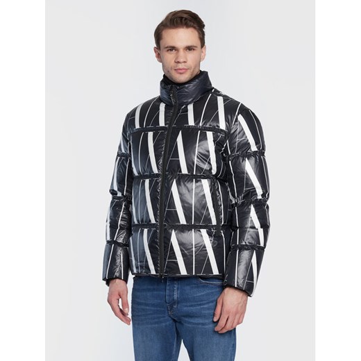 Armani Exchange Kurtka puchowa 8NZBP8 ZNULZ 22AR Czarny Regular Fit ze sklepu MODIVO w kategorii Kurtki męskie - zdjęcie 184030166