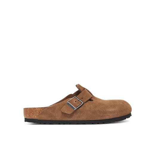 Birkenstock Klapki Boston Sfb 1030814 Brązowy ze sklepu MODIVO w kategorii Klapki męskie - zdjęcie 184030185