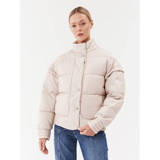 Guess Kurtka zimowa Ivana W3BL12 WFSP0 Beżowy Regular Fit ze sklepu MODIVO w kategorii Kurtki damskie - zdjęcie 184030808