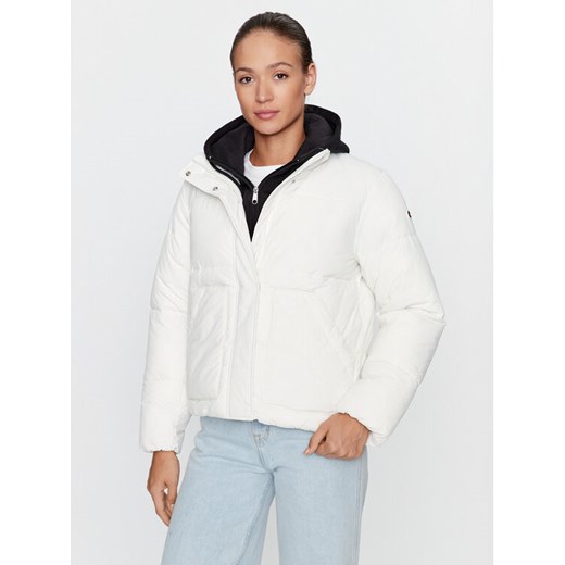 Champion Kurtka przejściowa Jacket 116922 Écru Custom Fit ze sklepu MODIVO w kategorii Kurtki damskie - zdjęcie 184031459