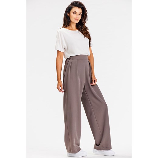 Awama Spodnie w kolorze jasnoróżowym M okazja Limango Polska