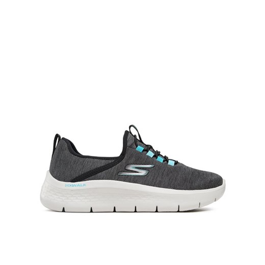 Skechers Sneakersy Go Walk Flex 124956/BLK Szary ze sklepu MODIVO w kategorii Buty sportowe damskie - zdjęcie 184032747