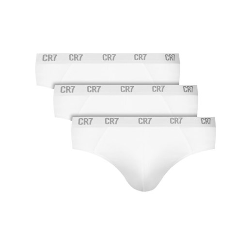 Cristiano Ronaldo CR7 Komplet 3 par slipów Main Basic Brief 3Pack 8100-66-100 Biały ze sklepu MODIVO w kategorii Majtki męskie - zdjęcie 184033286