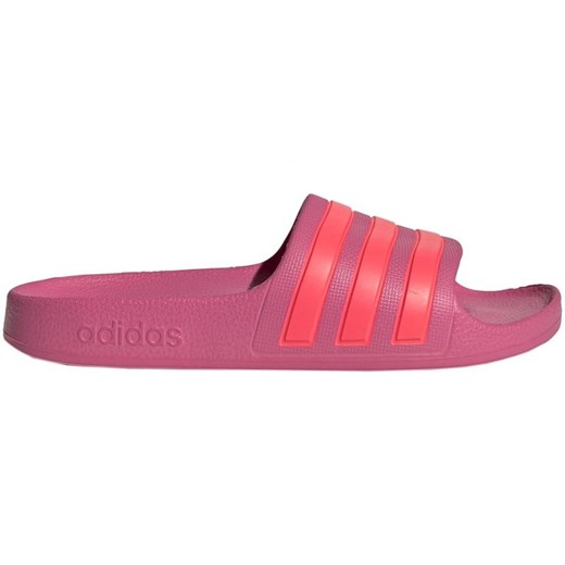 Klapki adidas Adilette Aqua GV7850 różowe ze sklepu ButyModne.pl w kategorii Klapki dziecięce - zdjęcie 184033517