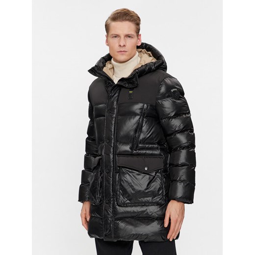 Blauer Kurtka zimowa 23WBLUK02082 Czarny Regular Fit ze sklepu MODIVO w kategorii Kurtki męskie - zdjęcie 184034069