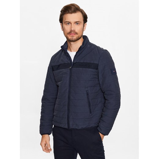 Tommy Hilfiger Kurtka przejściowa MW0MW31638 Granatowy Regular Fit ze sklepu MODIVO w kategorii Kurtki męskie - zdjęcie 184034459