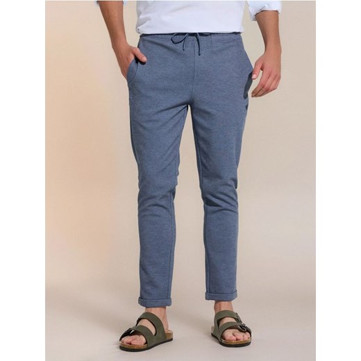 Sinsay - Spodnie jogger - granatowy ze sklepu Sinsay w kategorii Spodnie męskie - zdjęcie 184035507