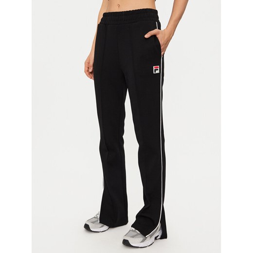 Fila Spodnie dresowe Laiben FAW0778 Czarny Regular Fit ze sklepu MODIVO w kategorii Spodnie damskie - zdjęcie 184035819