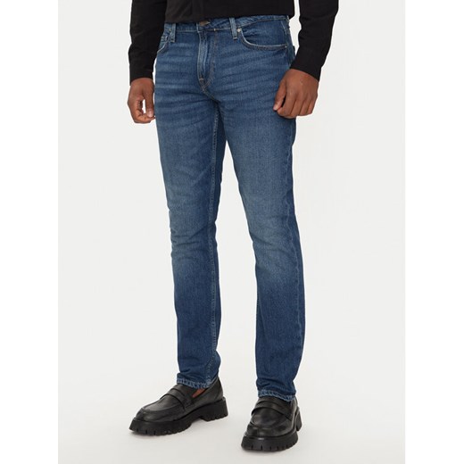 Guess Jeansy Finnley M4YAS2 D5DD1 Granatowy Slim Fit ze sklepu MODIVO w kategorii Jeansy męskie - zdjęcie 184035837