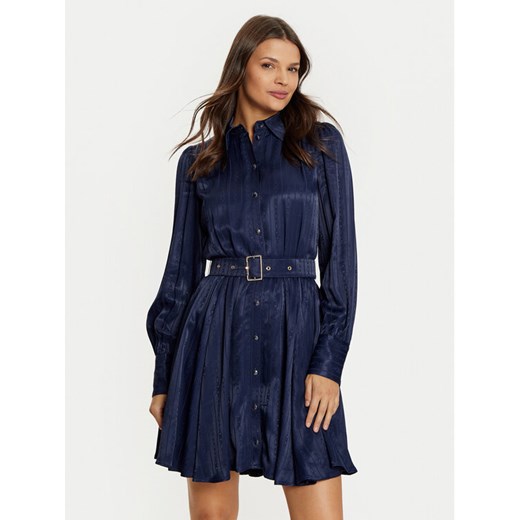 Marciano Guess Sukienka koktajlowa 5RGK22 7169A Granatowy Regular Fit ze sklepu MODIVO w kategorii Sukienki - zdjęcie 184035857