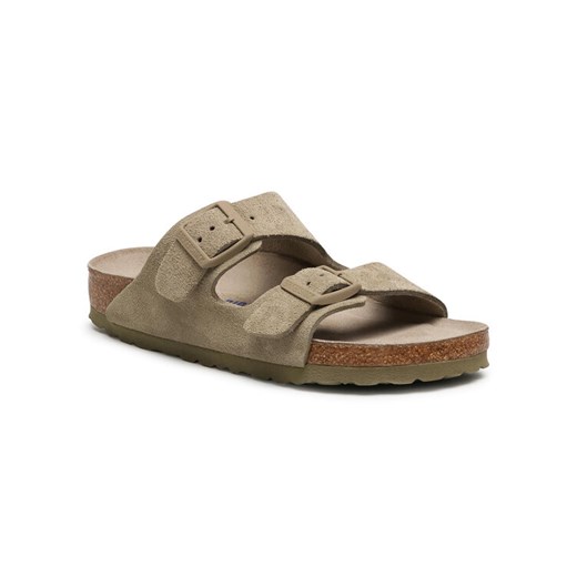 Klapki Birkenstock Arizona BS 1019088 Zielony ze sklepu eobuwie.pl w kategorii Klapki damskie - zdjęcie 184037817