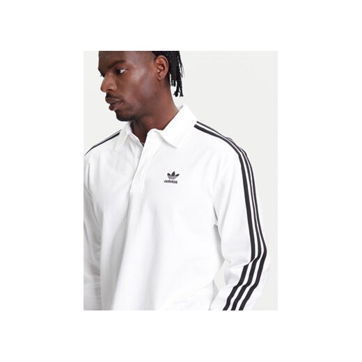 T-shirt męski Adidas w paski z długimi rękawami 