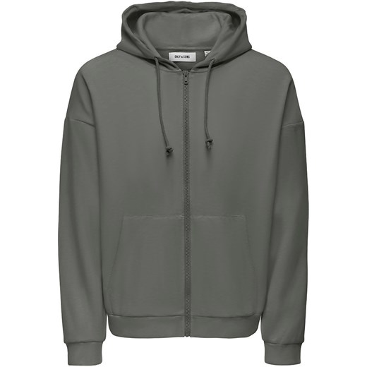 ONLY &amp; SONS Bluza w kolorze szarym ze sklepu Limango Polska w kategorii Bluzy męskie - zdjęcie 184041759