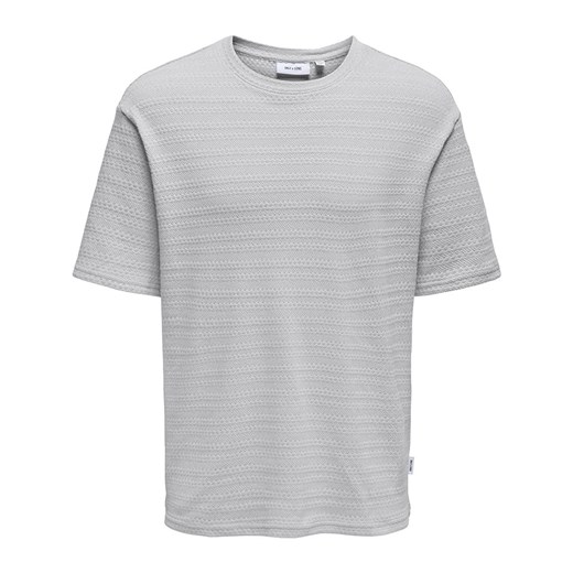 ONLY &amp; SONS Koszulka &quot;Givo&quot; w kolorze szarym ze sklepu Limango Polska w kategorii T-shirty męskie - zdjęcie 184042057