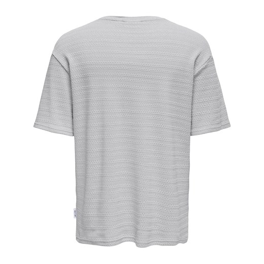 T-shirt męski Only & Sons casual z krótkim rękawem 