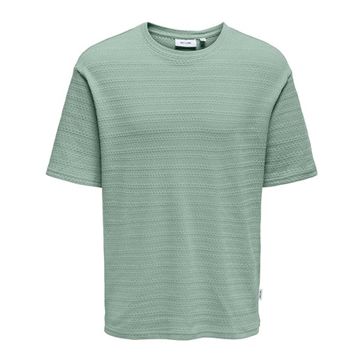 ONLY &amp; SONS Koszulka &quot;Givo&quot; w kolorze zielonym ze sklepu Limango Polska w kategorii T-shirty męskie - zdjęcie 184042059