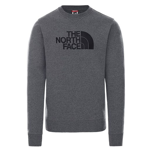 Bluza The North Face Drew Peak Crew 0A4SVRGVD1 - szara ze sklepu streetstyle24.pl w kategorii Bluzy męskie - zdjęcie 184042517