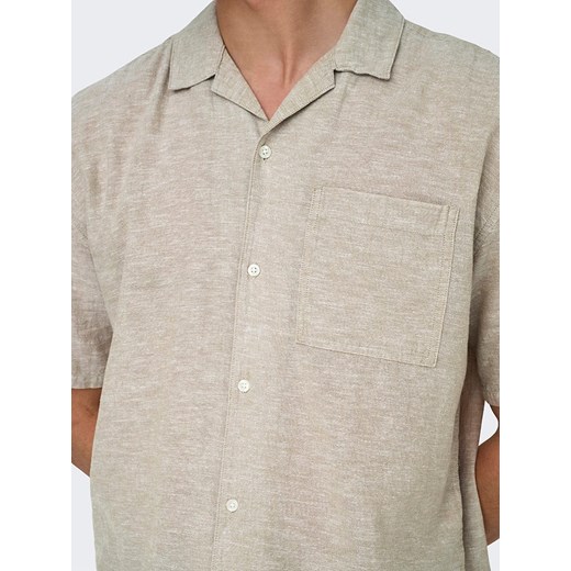 Koszula męska Only & Sons z krótkim rękawem 