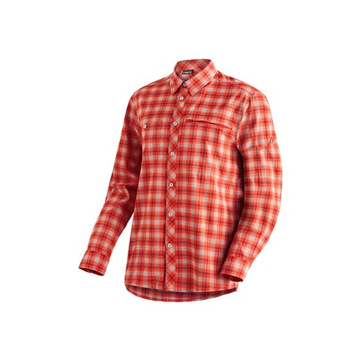 Maier Sports Koszula funkcyjna &quot;Kasen&quot; - Regular fit - w kolorze czerwonym ze sklepu Limango Polska w kategorii Koszule męskie - zdjęcie 184043276