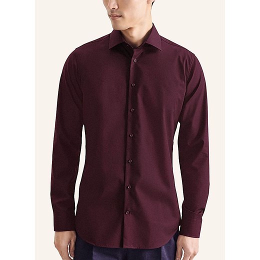 Seidensticker Koszula - Slim fit - w kolorze bordowym ze sklepu Limango Polska w kategorii Koszule męskie - zdjęcie 184043366