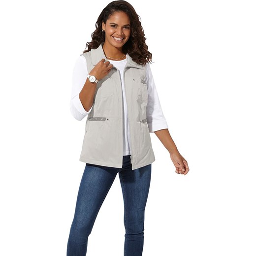 WITT WEIDEN Kamizelka w kolorze jasnoszarym - id: 17234803 - marki Witt Weiden - 184043815 WITT WEIDEN Kamizelka w kolorze jasnoszarym ze sklepu Limango Polska w kategorii Kamizelki damskie - zdjęcie 184043815