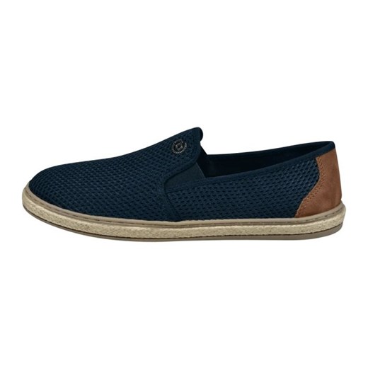 Buty Bugatti espadryle 321-ASP61-6900-4100 niebieskie ze sklepu ButyModne.pl w kategorii Espadryle męskie - zdjęcie 184044439