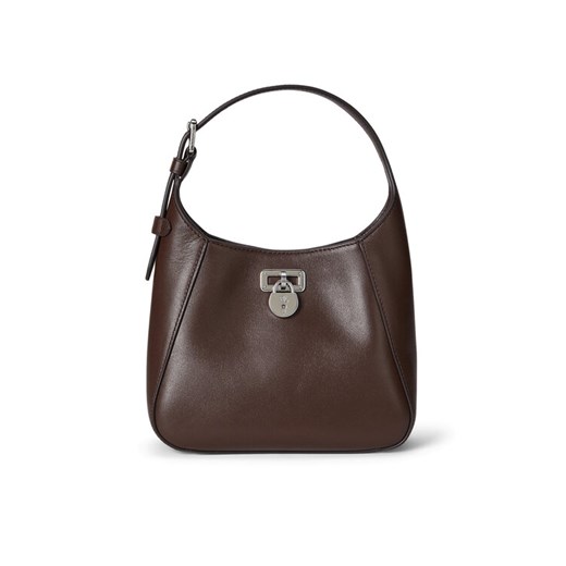 Torebka LAUREN RALPH LAUREN 431966750008 Brązowy ze sklepu eobuwie.pl w kategorii Listonoszki - zdjęcie 184044655