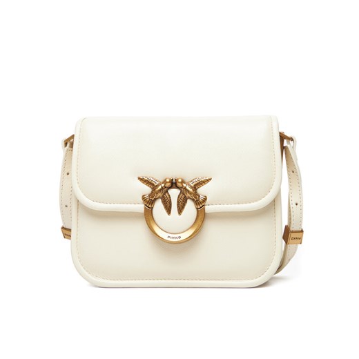 Torebka PINKO Love Box Bag Fl Mini PE 25 PLTT 104297 A26J Écru ze sklepu eobuwie.pl w kategorii Listonoszki - zdjęcie 184044658