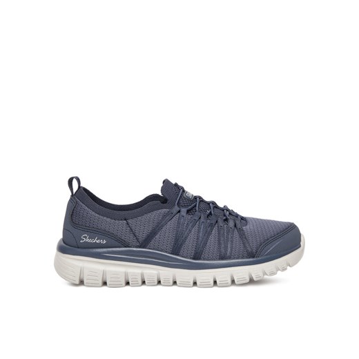 Sneakersy Skechers Graceful-Soft Soul 100692/NVY Granatowy ze sklepu eobuwie.pl w kategorii Buty sportowe damskie - zdjęcie 184044709