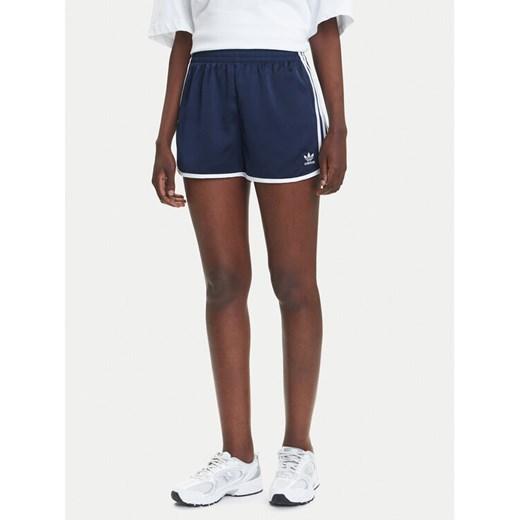 adidas Szorty sportowe adicolor 3-Stripes Sprinter KB9545 Granatowy Loose Fit ze sklepu MODIVO w kategorii Szorty - zdjęcie 184045516