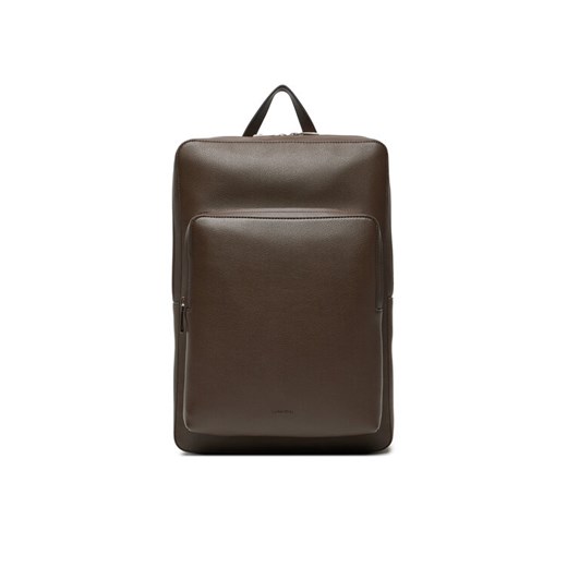 Calvin Klein Plecak Micro Pebble Slim Sq Bp 42 LV04D3005G Brązowy ze sklepu MODIVO w kategorii Plecaki - zdjęcie 184045536